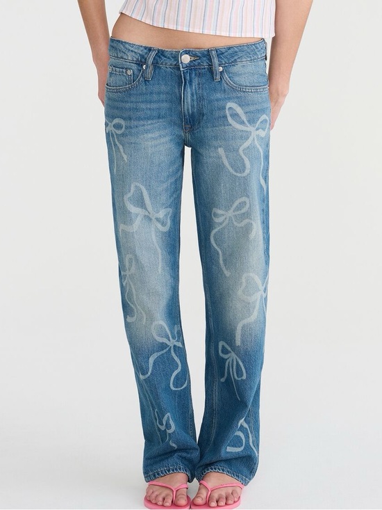 Aeropostale Denim - Coquette Y2K Dreamy Low Rise Baggy Aero Jeans Size 6 Oversized Styling